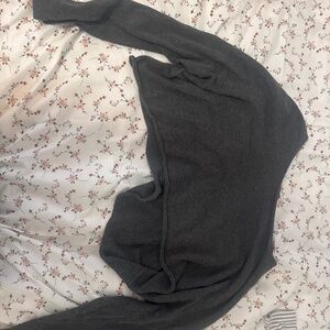 cropped sweater